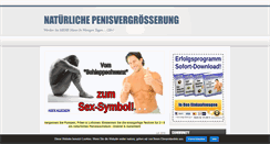 Desktop Screenshot of natuerlichepenisvergroesserung.de
